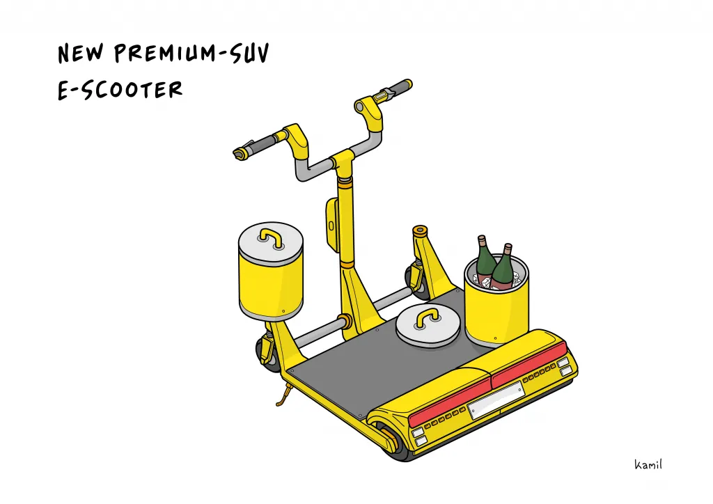 SUV & E-Scooter